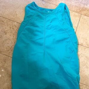 Athleta flare back tank! Teal